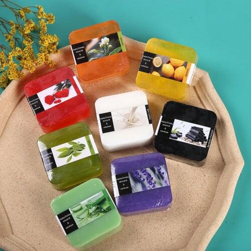 Thai Natural Fruit Soap Exfoliating Cleansing Whitening Body Shower Tools Body Care Handmade Remove mite Essential Oil Soap