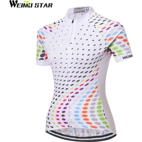 Weimostar 2019 100% Polyester Cycling Jersey Women pro Team Racing Sport Cycling Clothing mtb Road Bike Jersey Bicycle Clothes