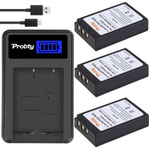 BLS1 Battery&Charger for OLYMPUS EVOLT E-400 E-410 E-420 E-450 E-620 E-P1 PS-BLS1 BLS5