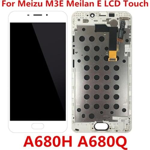 5.5 inch For Meizu M3E Meilan E A680Q LCD Screen Display+Touch Screen Panel Digitizer With Frame M3E Meilan E A680H