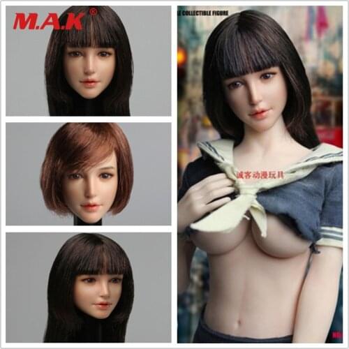 1/6 SUPER DUCK SDH011 Asian Head Sculpt Fit 12" Female TBLeague action figure body in stock