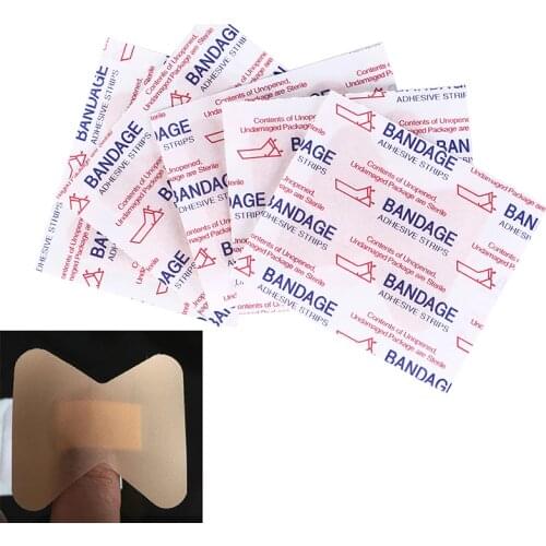 10Pcs Disposable Waterproof Adhesive Bandage First Aid Breathable First Aid Kit Medical Hemostatic Stickers Kids Children Adult