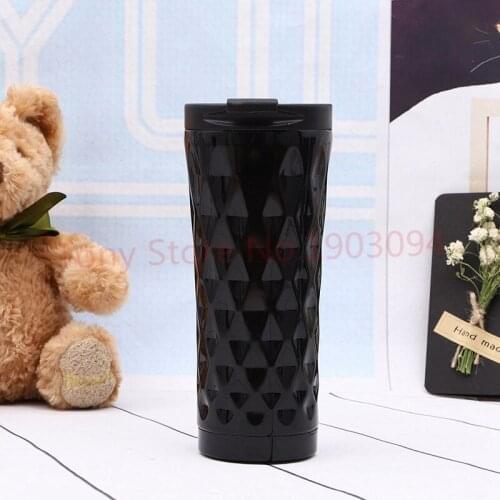 50pcs Vacuum Insulated Thermal Mug Travel Car Tumbler Mug Stainless Steel Double Wall Coffee Cup Water Bottle, Leak Spill Proof