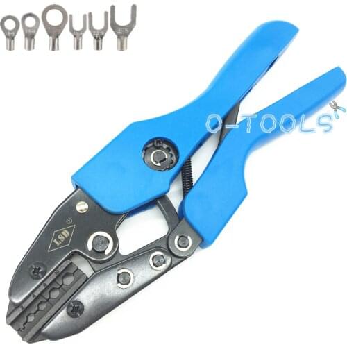 AN-210TX Hand crimping tool for bare cold pressed crimp terminals 20-8AWG cable lugs crimper pliers 2-10mm²