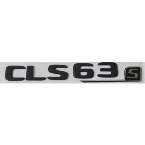Black Letters Trunk Emblem Badges Emblems for Mercedes CLS63s 2017