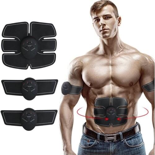 Electric EMS Muscle Fitness Wireless Trainer Abdominal ABS Weight Loss Body Shaping Body Toner Slimming Massagers Exercise Belt
