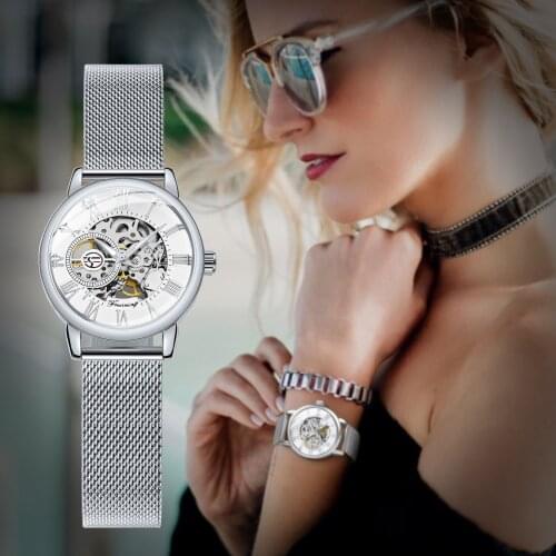 FORSINING Women's Skeleton Watch China