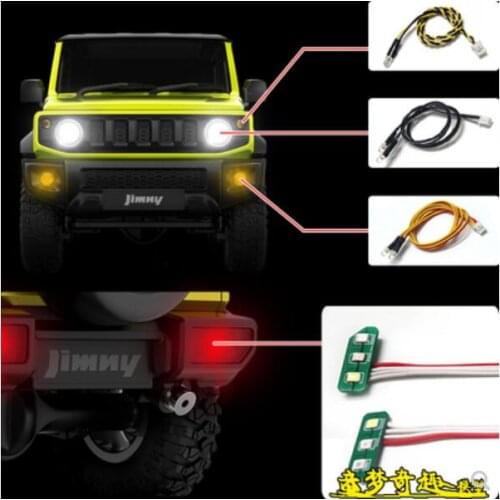 Jimny Suzuki 1/16 RC Car Spare parts Retrofit and upgrade lights Independent ESC remote control receiver