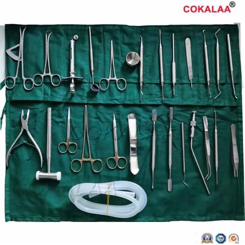 Medical Lmplant 27 Pcs/set Of Dental Instruments For Oral Surgery Kits Equipment Planting Tools