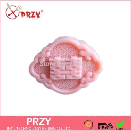 Characters Happyness Modelling Soap Mold Fondant Cake Decoration Mold Handmade Soap Mold Wholesale New Year Chinese Moulds PRZY