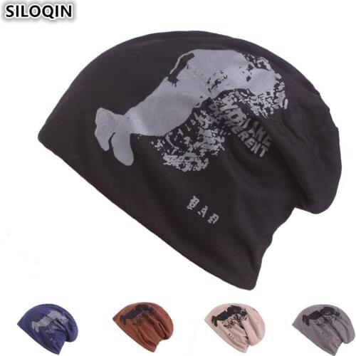 SILOQIN Hip Hop Hat Wrap Skullies Beanies For Men Women Spring Autumn Unisex Beanie Casual Stacking Bonnet Caps Couple Ski Cap