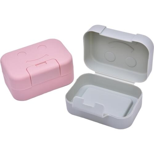 Nordic Travel Soap Dish Box Case Holder Hygienic Easy To Carry Soap Box For Home Bathroom Toilet