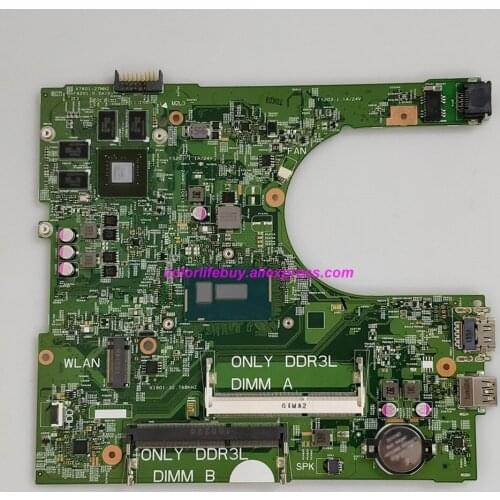 Genuine CN-05T16P 5T16P 05T16P w i3-5015U CPU N16V-GM-B1 GPU Laptop Motherboard for Dell Inspiron 3458 3558 Notebook PC