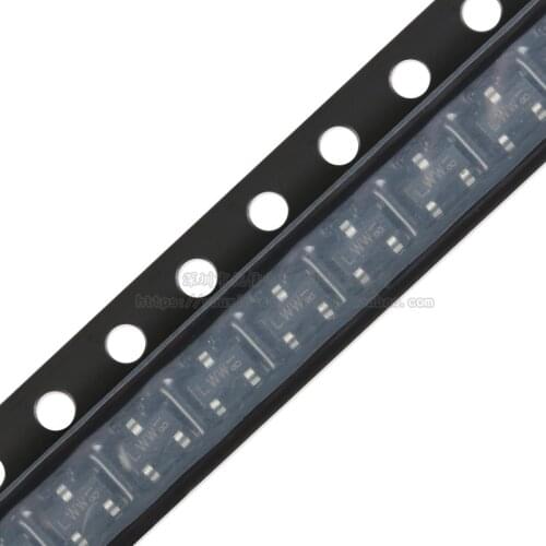 100pcs / 1 lot Original 2N7002P, 215 silkscreen LWW SOT-23 N-channel SMD MOSFET