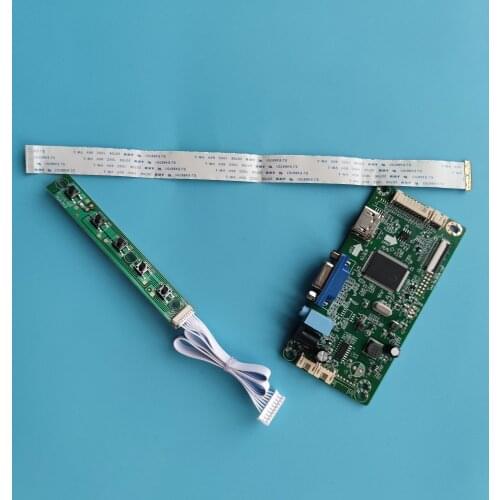 For N156BGE-E42 Controller board 30Pin 1366X768 monitor 15.6" DRIVER LCD DIY SCREEN display KIT VGA LED EDP EDP HDMI-compatible