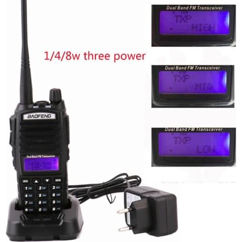2020 baofeng uv-82 professional long range walkie-talkie car vhf uhf radio cb station ptt headsets baofeng uv 82 8w for handheld ham Radio transmitter two way radio comunicador amateur dual band mobile 10km walk talk