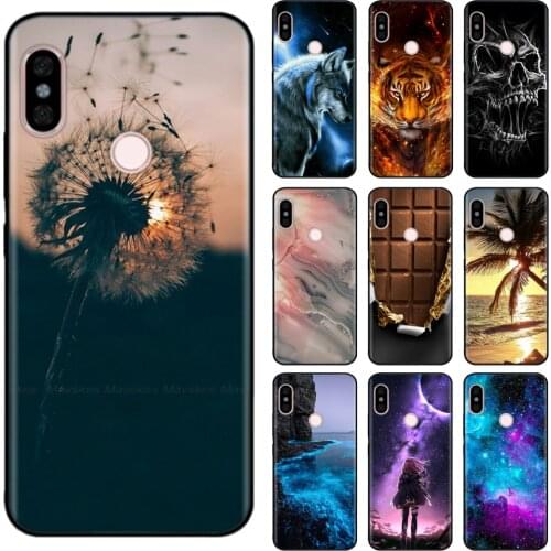 5.99" For xiaomi Redmi Note 5 global Silicone Case For Xiomi Xiaomi Redmi Note 5 Pro note5 Phone Case Soft Silicone TPU Bumper