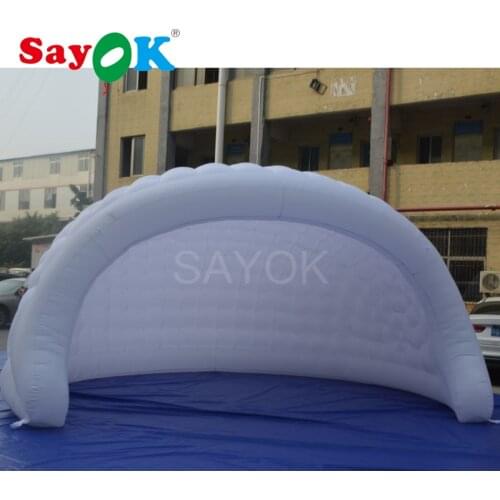 5m Portable Inflatable Event Tent Inflatable Igloo Tent with Air Blower for Party Wedding Exhibition Trade Show Business Rental