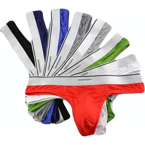8PCS Mens Fashion Underpants Men Briefs Male Modal Sexy Bikini Pants Shorts Underwear Men Sexy Underwear Thong Hot Sale Pantie