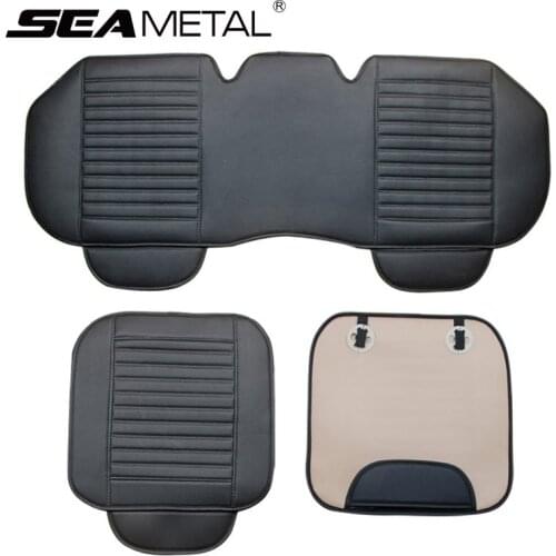 PU Leather Automobiles Seat Covers Universal Auto Seats Cover Cushion Car Seat Protector Sets Mats Interior Auto Accessories