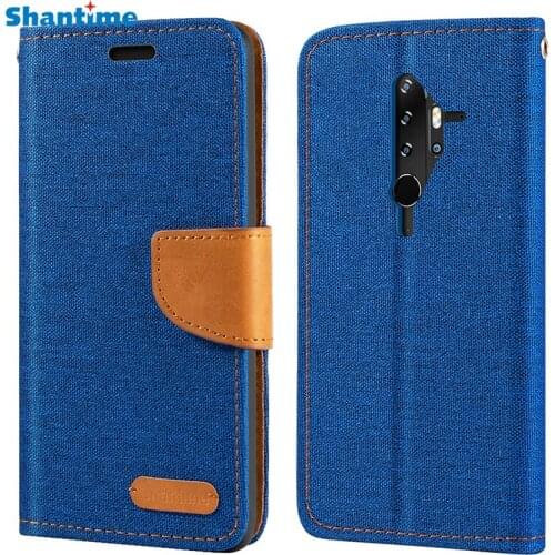 Oxford Leather Wallet Case For Blackview BV6300 With Soft TPU Back Cover Magnet Flip Case For Blackview BV6300 Pro