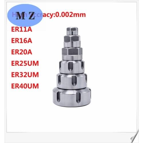 ER8 ER11 ER16 ER ER25 ER32 ER40 A M UM nut ER collet nut for clamping cnc milling turning collet chucks