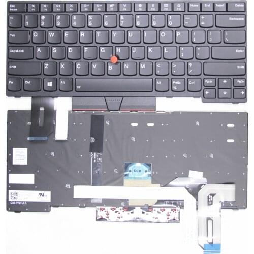 Brand New Keyboard US for Lenovo Thinkpad E480 E490 E485 E495 T480S R480 L480 L380 R490 T14 T490 T495 L390 L490 P43s Backlit