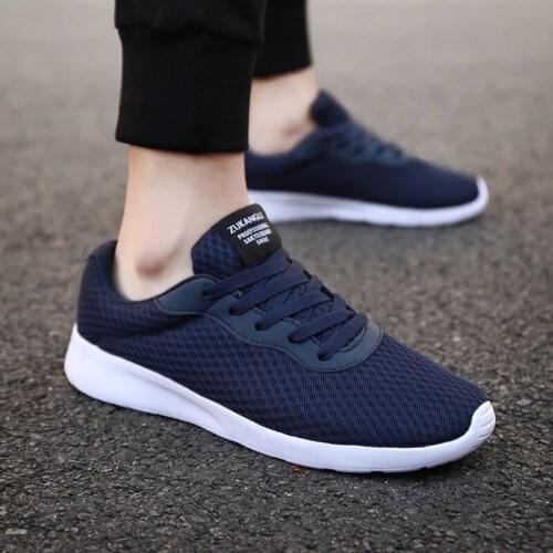 Men Sneakers 2021 Fashion Casual Shoes Breathable Men Shoes Walking Sneakers Mens Tennis Black Shoe Masculino Zapatillas Hombre