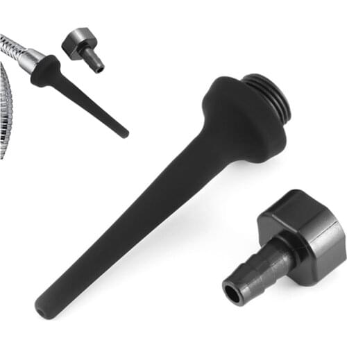 110MM Shower Douche Universal Anus Vagina Cleaning Silicone Comfort Nozzle Enema Attachment Shower Head Anal Sex Toys