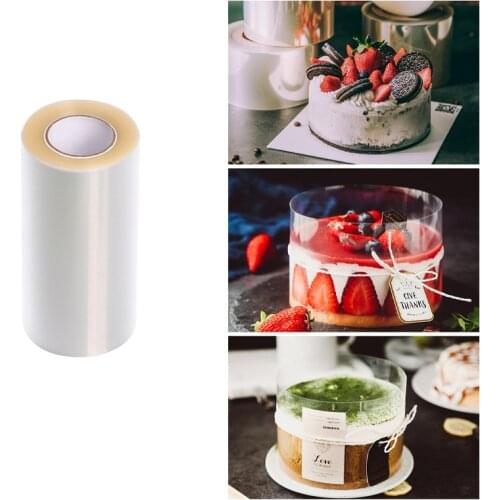 Transparent Hard Mousse Round-Inch Birthday Cake Clear Decorative Plastic Baking Pack Bakeware Tools Kitchen Accesories