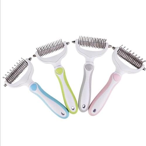 Comb dog labrador Hair Removal Comb Shepherd Long Hair Dog Comb Labrador Dog Grooming Comb Pet Hair Cleaning Tool