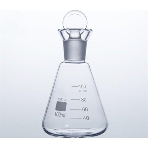 100ml Iodin Determination Flask Grinding Mouth Conical flask For Chemistry Laboratory