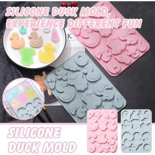 14 Connected Mammalian Silicone Insert Mould Chocolate Baking Mould