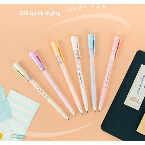24PCS/LOT Wholesale ReadStar S635-120 Glue pen fast dry 0.9g water glue pen liquid glue pen DIY glue pen