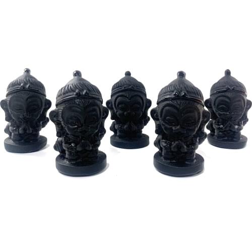 Natural Crystal Hand Carved Tea Pets Tea Tray Accessories Monkey King Monkey King Car Decoration Boutique LPS