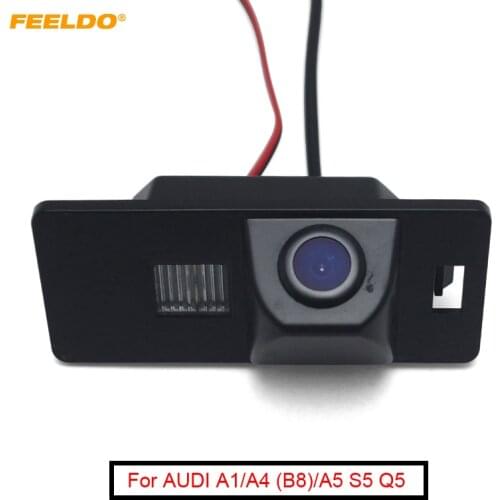 FEELDO 1Set Car Rearview Camera For AUDI A1/A4 (B8)/A5 S5 Q5 TT/ PASSAT R36 5D Reverse Parking Camera #FD-3589