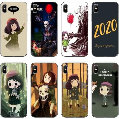 Game Little Misfortune Accessories Phone Case For Huawei P30 P20 Pro P10 P9 P8 Lite Y5 Y6 Y7 Y9 P Smart Plus 2018 2019