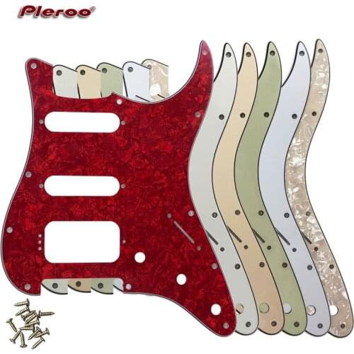 Quality Guitar Parts -For US Fd 11 Screw Holes MIM Startocaster HSS SSH Humbucker Guitar Pickguard Scratch Plate