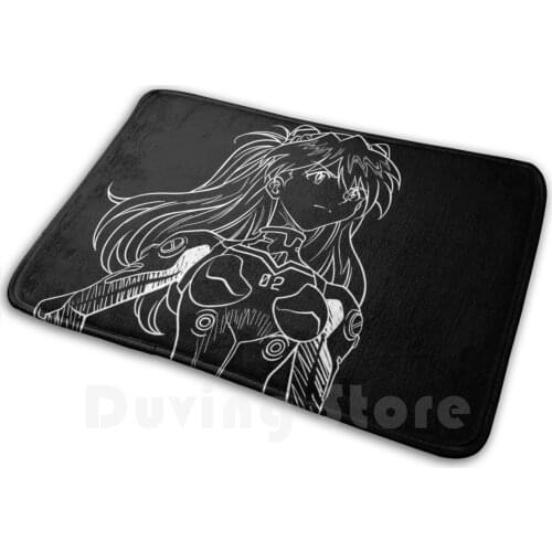 Angel Killers Mat Rug Carpet Anti-Slip Floor Mats Bedroom Asuka Langley Shinji Ikari Ikari Evangelion Eva 01