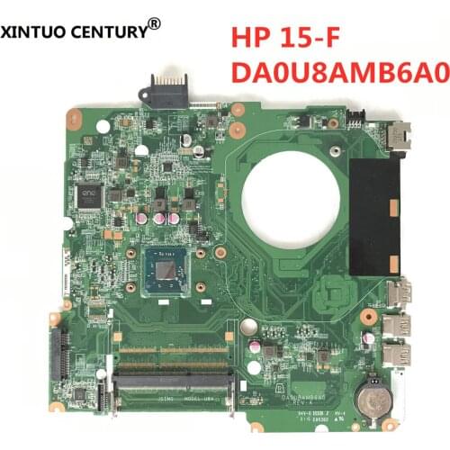For HP Pavilion 15 15-F Motherboard 828164-001 DA0U8AMB6A0 Laptop Motherboard SR1YJ N2840 DDR3