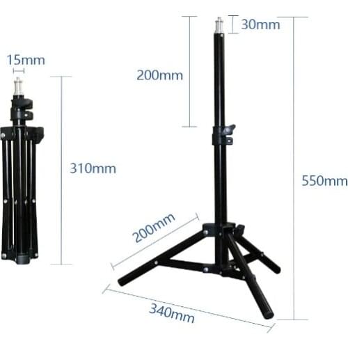 Microphone, mobile phone, live support network, red self timer, tripod, outdoor photo, floor type, trembling and shooting