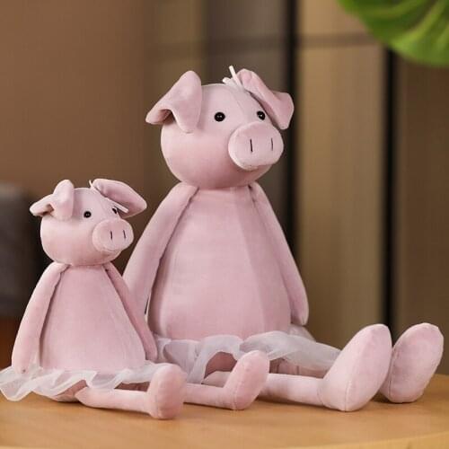 Cute hippopotamus doll girl gift dress hippopotamus stuffed toy