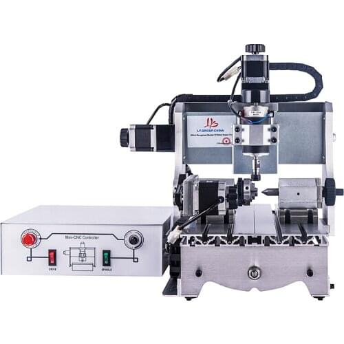 Mini CNC router 3020 300W 3 axis milling machine with ball screw