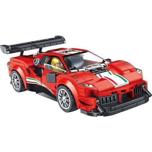 2021 City Racing Car Speed Champions GT3 Model Building Blocks Vehicle Figures Bricks Kids Toy Classic Rally Super Racers Gift