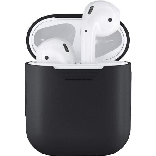 Shockproof Soft Silicone Protector Case Cover Shield for Apple AirPods Earphones