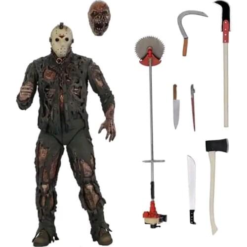 NC Shop In Stock NECA horror movie Jason vs Freddy Black Friday new blood 7-inch moving figure