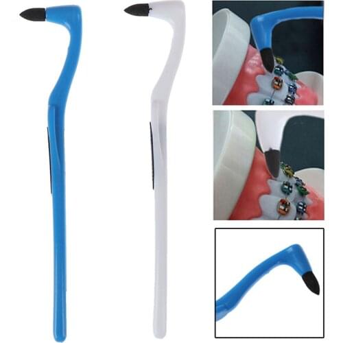 Jiauting Soft Hair Correction Teeth Braces Clean Wisdom Tooth Toothbrush Dental Floss Hygiene Orthodontic Toothbrush Small Head