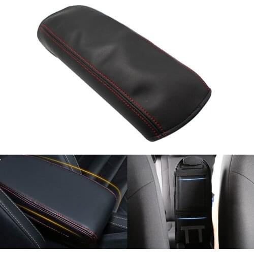 Car Center Console Armrest Box Cover Leather Protection Pad For Honda Civic 8Th Gen 2006 2007 2008 2009 2011