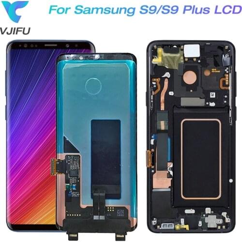 For 5.8" Samsung Galaxy S9 LCD S9 Plus + Display Touch Screen Digitizer Assembly For 6.2" Samsung S9 Plus G9650 lcd With Frame