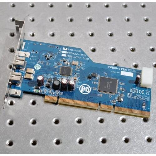 Taiwan IOI FWB-PCI02 REV：1.1.1 IEEE1394 Province acquisition card